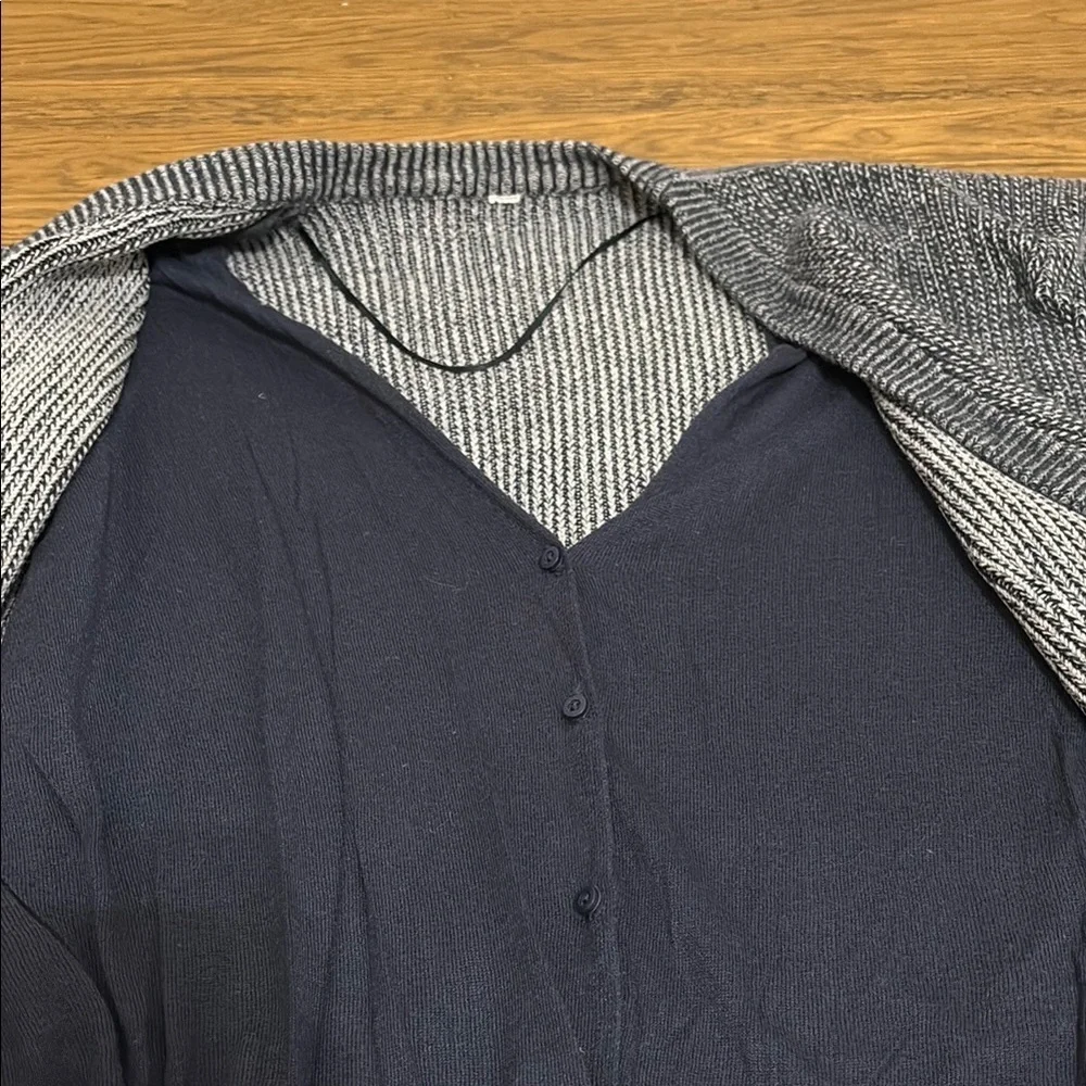 LULULEMON ATHLETICA cardigan with built in vest